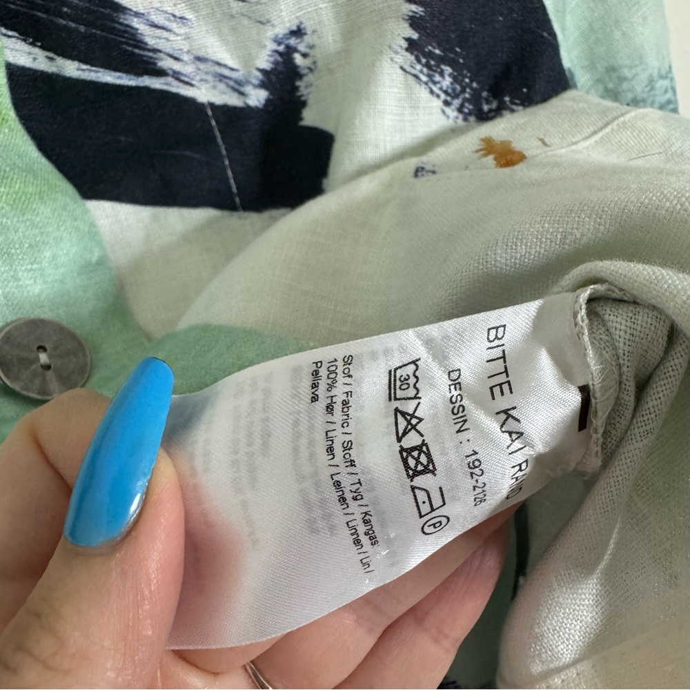 Bitte Kai Rand Abstract Button Down Jacket - image 4